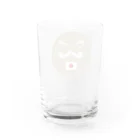 yumegokochiの応援だるま Water Glass :back