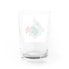 nano kantaのブロック人間製造機 Water Glass :back