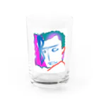 ナサカファブのBTCMAN　ビットコインマン Water Glass :front