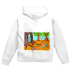 ユリスの森のピクニック Zip Hoodie