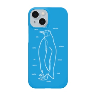 ペンギン（青） iPhone Smartphone Case