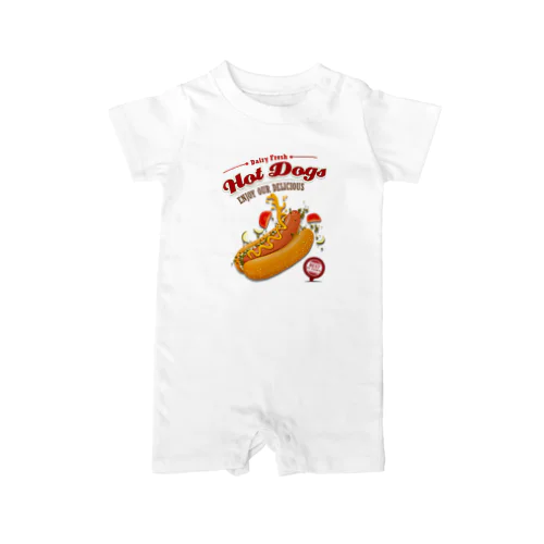 Hot dog series Rompers