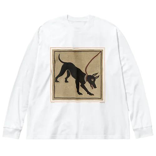 ポンペイの番犬 ビッグシルエットロングスリーブTシャツ