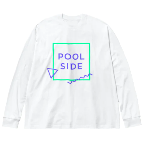 POOLSIDE ビッグシルエットロングスリーブTシャツ