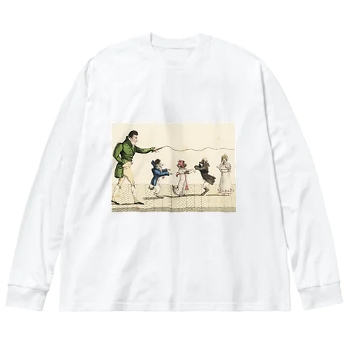 パリのドッグショー Big Long Sleeve T-Shirt