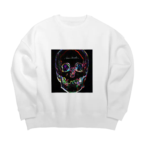 Bright Face Big Crew Neck Sweatshirt