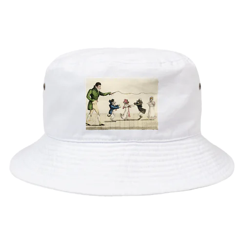 パリのドッグショー Bucket Hat