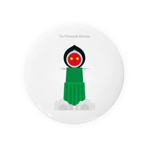 The Flatwoods Monster Tin Badge