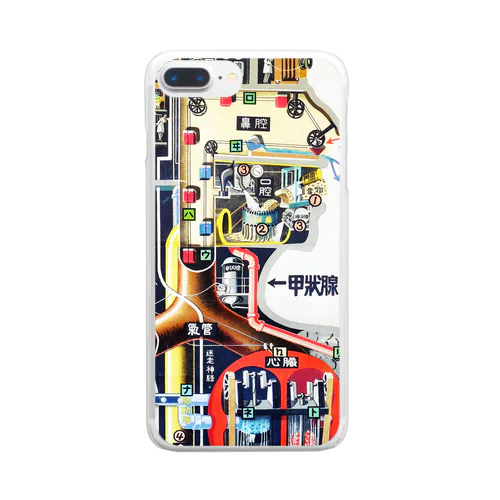 人間機械論 Clear Smartphone Case