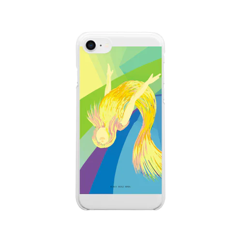 春光のマーメイド Clear Smartphone Case