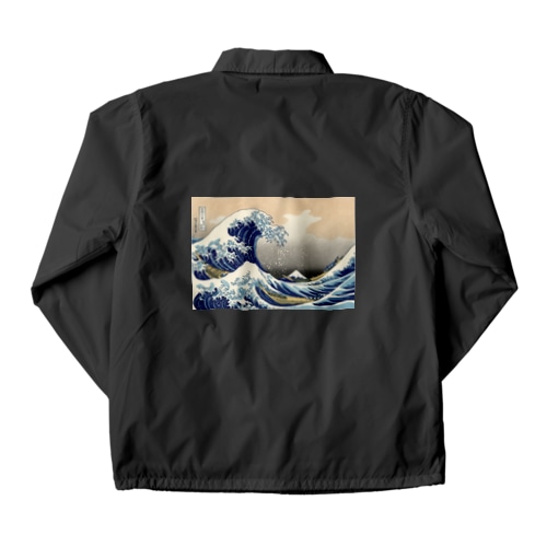 神奈川沖浪裏／葛飾北斎 Coach Jacket
