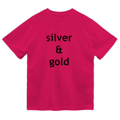 silver & gold ドライTシャツ