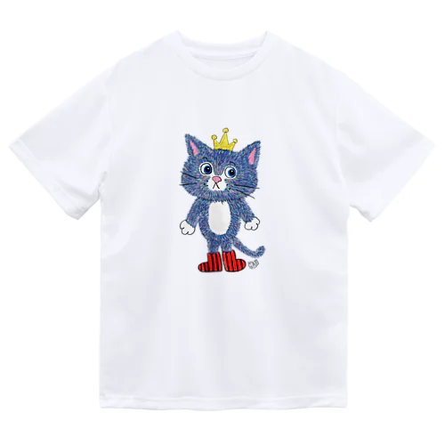 Nobigao ねこのおうさま Dry T-Shirt