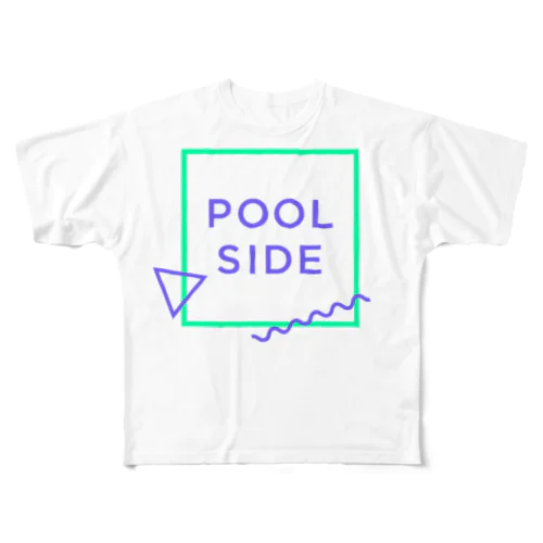 POOLSIDE フルグラフィックTシャツ