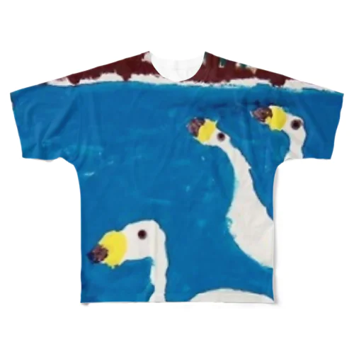 hakuchou All-Over Print T-Shirt