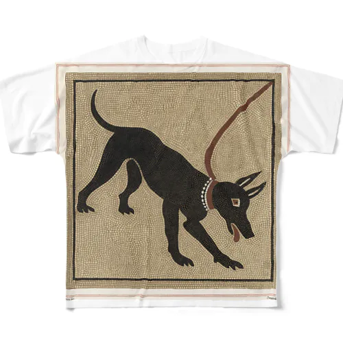 ポンペイの番犬 All-Over Print T-Shirt