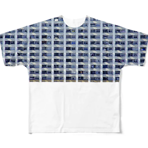 団地 All-Over Print T-Shirt