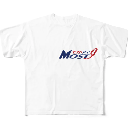 モストアイ（イベント＆レジャーサークル）ロゴ入り All-Over Print T-Shirt