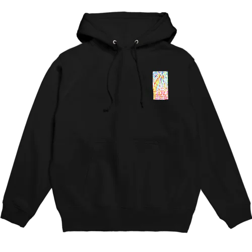 モザイク 白 Hoodie