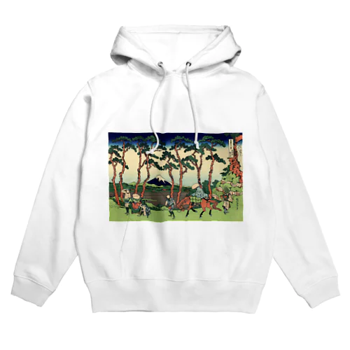 東海道程ケ谷／葛飾北斎 Hoodie