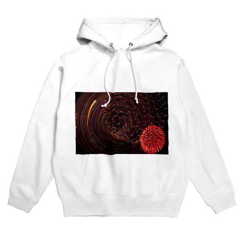 回転花火#001 Hoodie