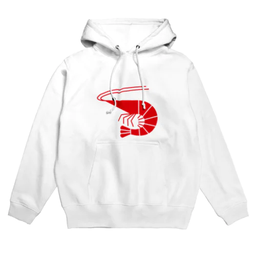 エビ（アカ） Hoodie