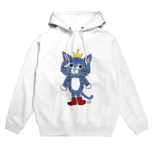 Nobigao ねこのおうさま Hoodie