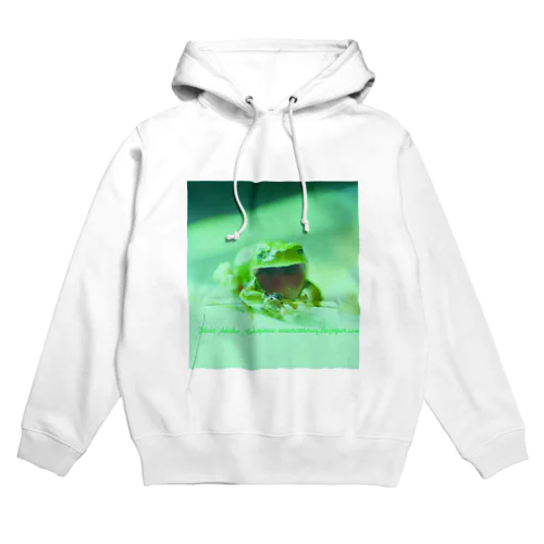 Frog2 カエルのあくび Hoodie