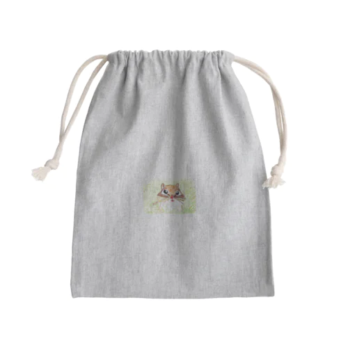 ユリスの森からこんにちは Mini Drawstring Bag