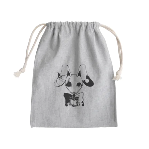 ゴスパンうさちゃん Mini Drawstring Bag