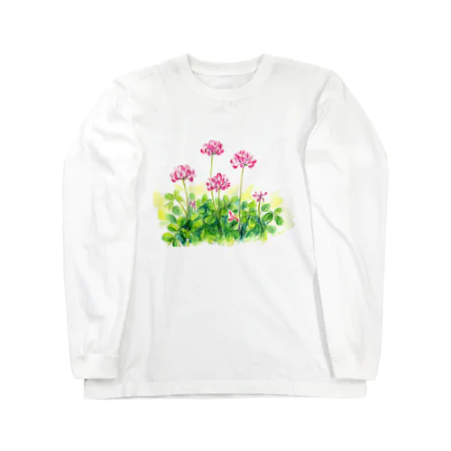 レンゲ草 Long Sleeve T-Shirt