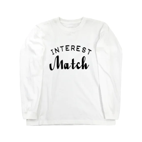 INTEREST Match  ロングスリーブTシャツ