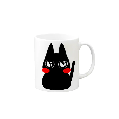 くろニャン Mug