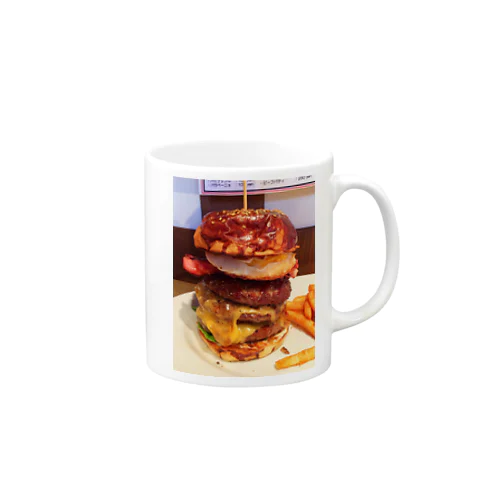 ハンバーガー3段 Mug