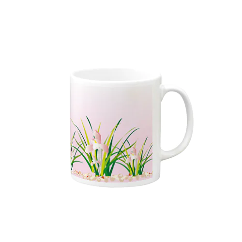 春蘭のお洒落なピンクの欄の花 Mug