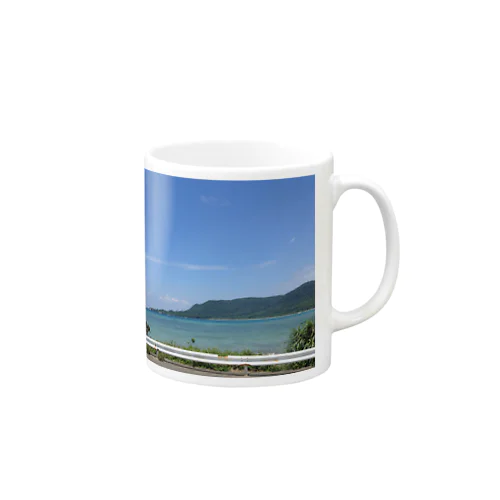 海沿いのドライブ Mug