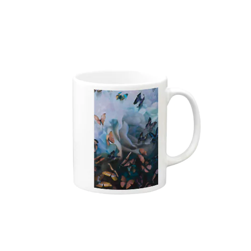 mist butterfly Mug