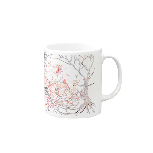 赤い森 dawn Mug