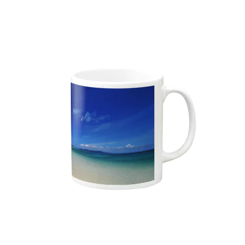 海と青空 Mug