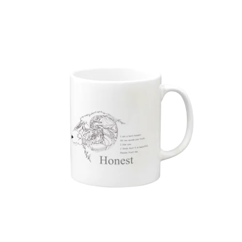 honest マグカップ