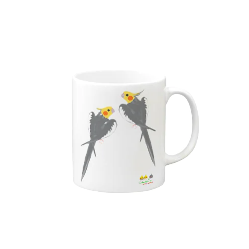 ノーマルオカメインコ　ごきげんポーズ中 Mug