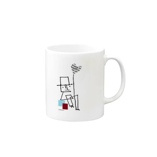 A man with heart Mug