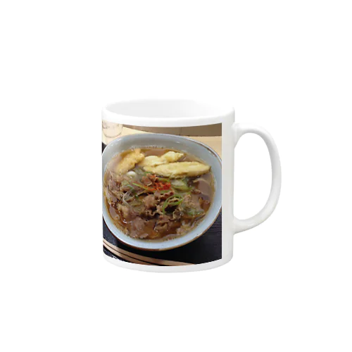 ごぼ天肉うどん Mug