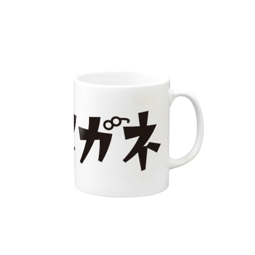 ひげメガネ Mug