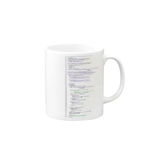 ソースコード(Objective-C) Mug