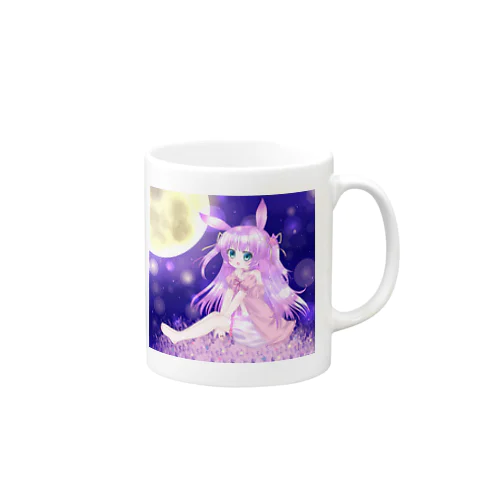 月と兎 Mug