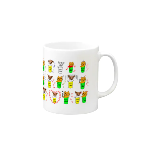 Shiba CAN & Tora CAN Mug