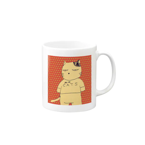 キャットマンにゃっつ Mug