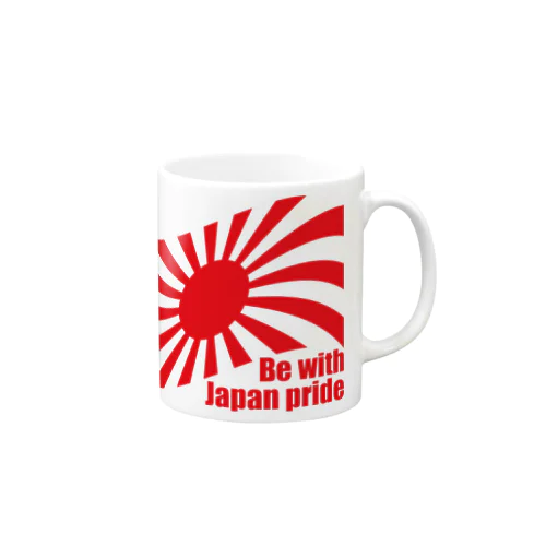 Be with Japan pride マグカップ