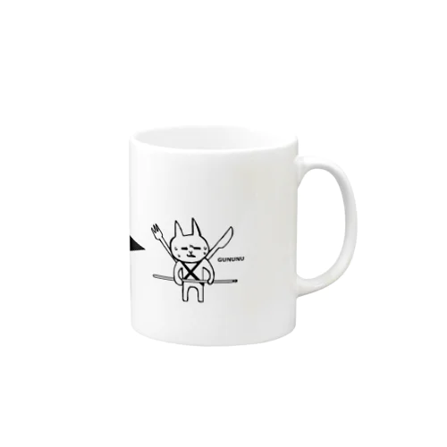 食卓ぐぬねこ Mug